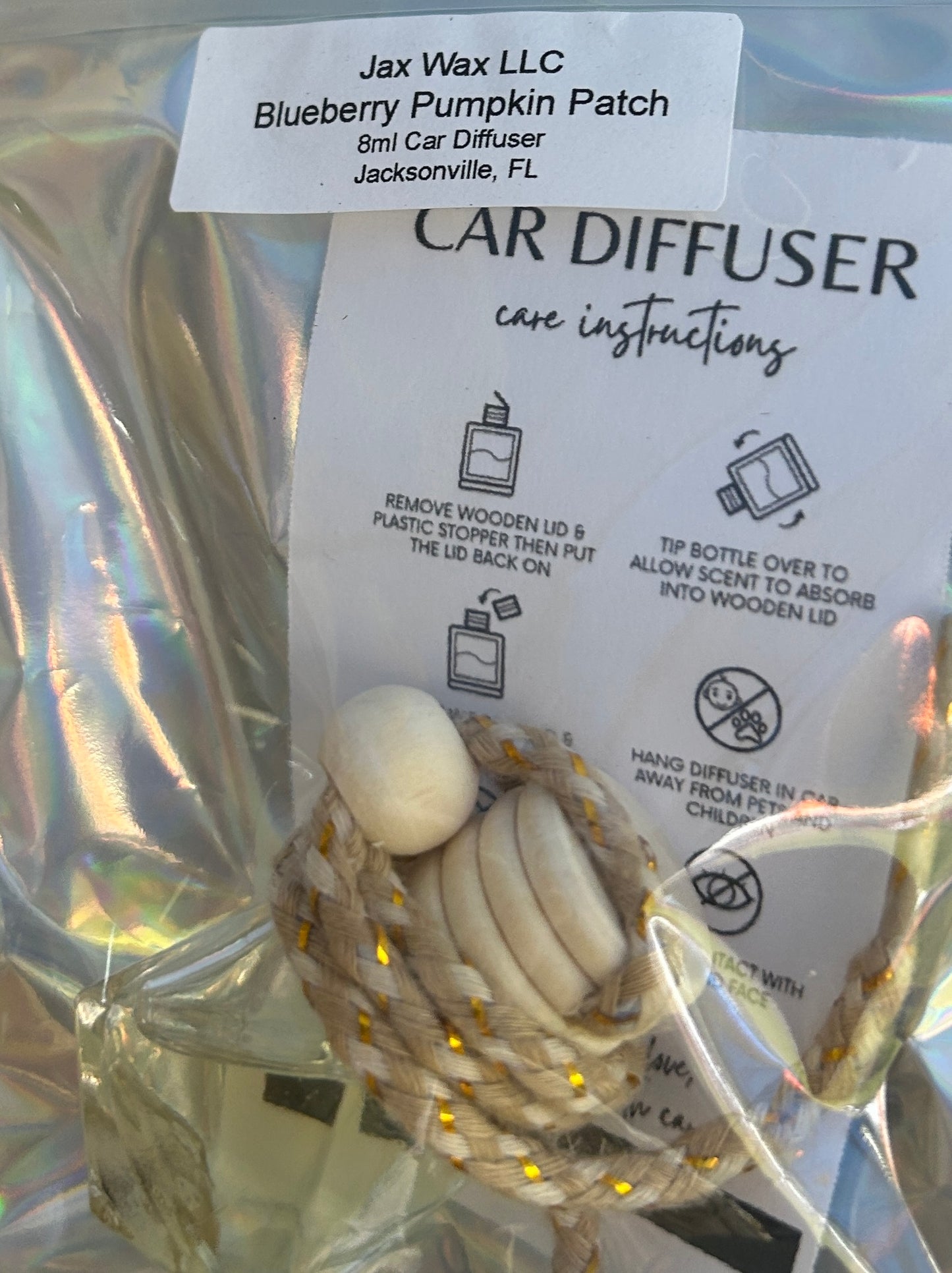 Blueberry Pumpkin Car Diffuser
