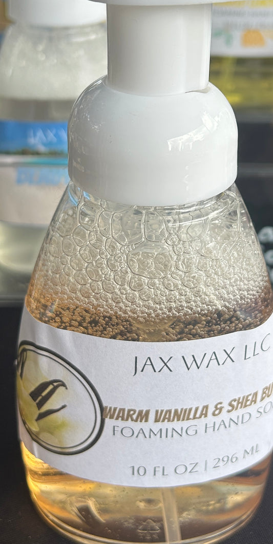 Warm Vanilla & Shea Butter 10oz Foaming Hand Soap