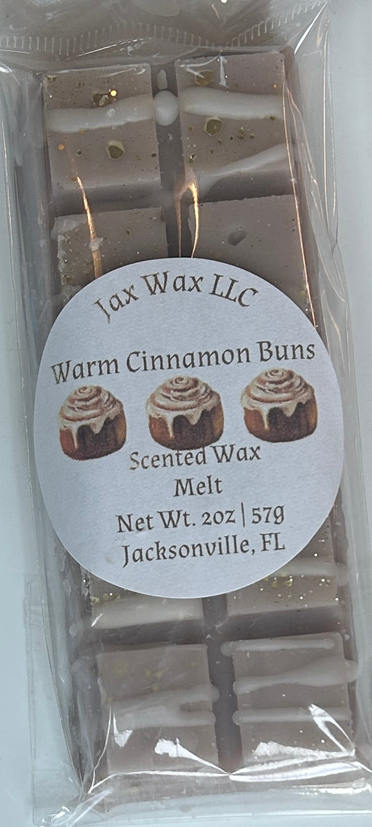 Warm Cinnamon Buns Wax Bars