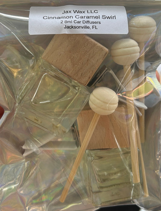 Cinnamon Caramel Swirl Vent Clips