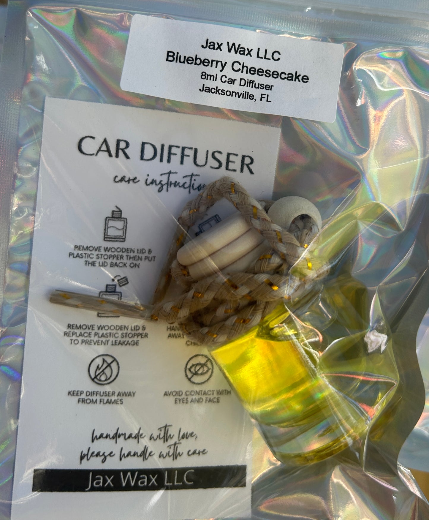 Blueberry Cheesecake Car Diffuser