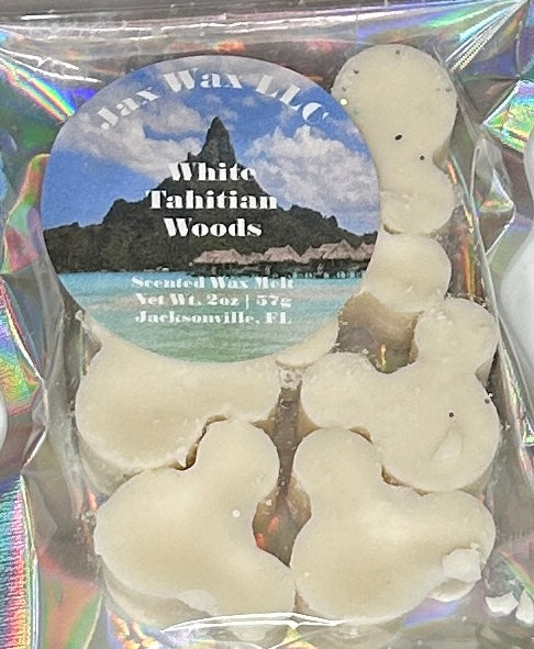 White Tahitian Woods Mouse Heads