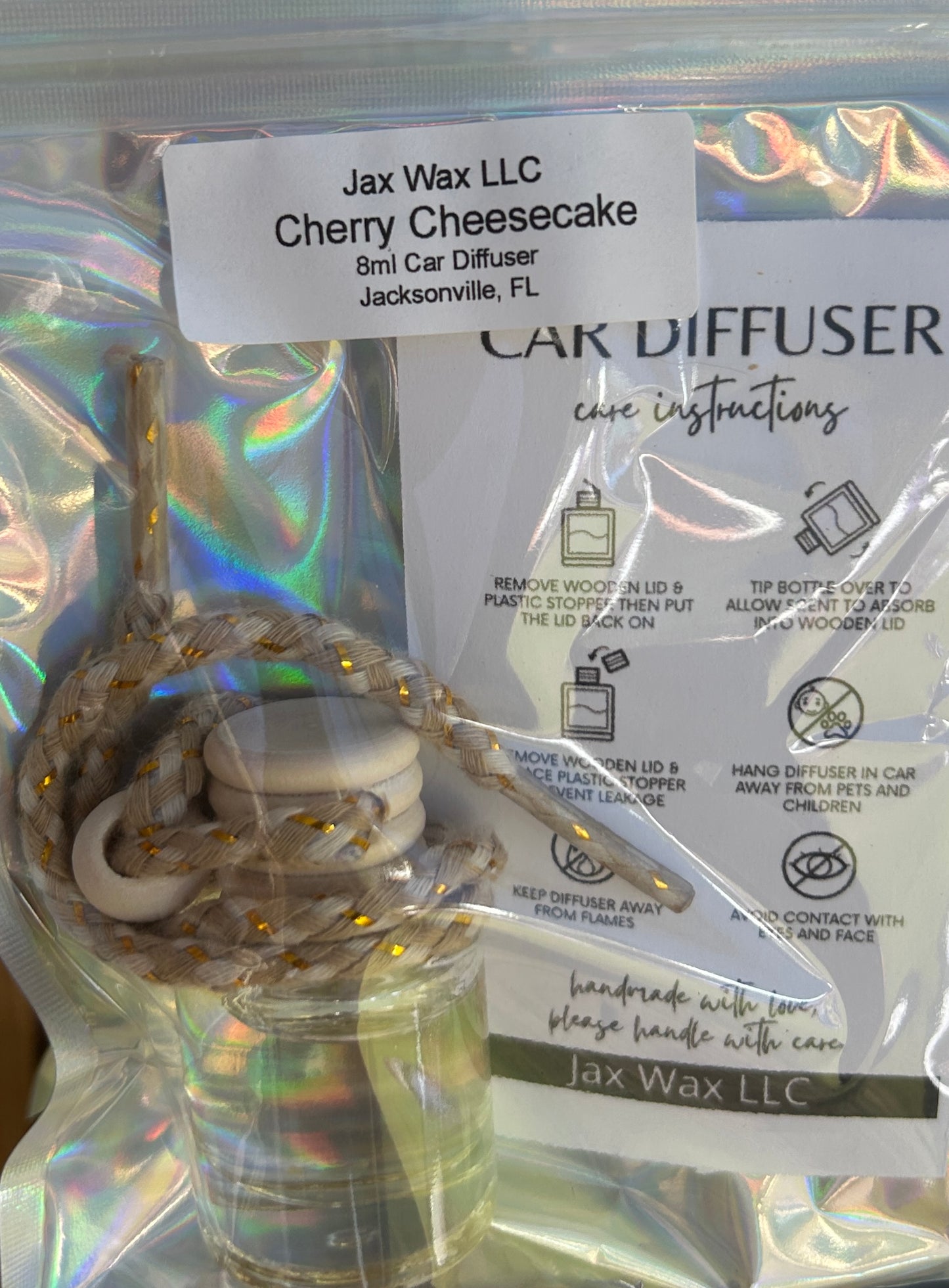 Cherry Cheesecake Car Diffuser