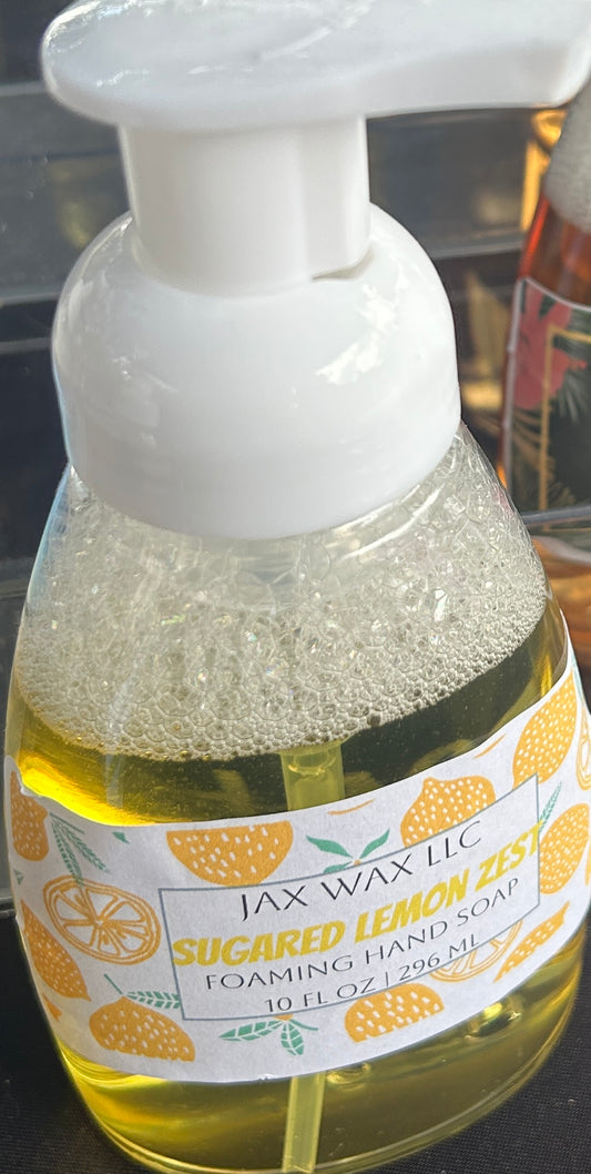 Sugared Lemon Zest 10oz Foaming Hand Soap